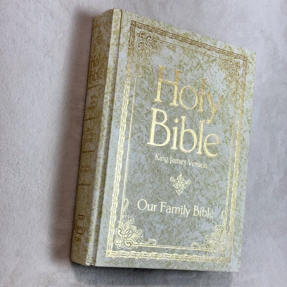 Vintage 1971 Holy Bible King James Our Family Bible Version Old and New Regency - Picture 2 of 14